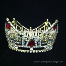 Atacado cristal casamento tiara elegante beleza pageant coroa